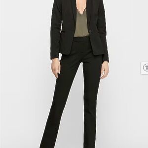 Express NAVY Straight Leg Pants